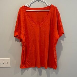 Avanti Women's Bright Orange Short Sleeve Tee